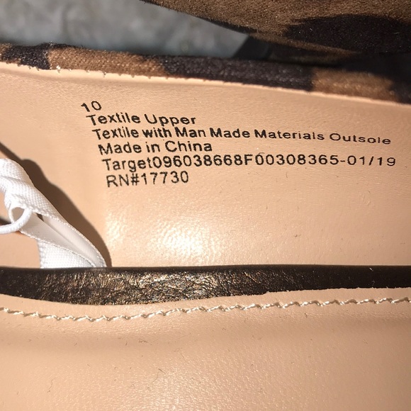 A New Day Leopard Print Heels 9.5 - Picture 2 of 6